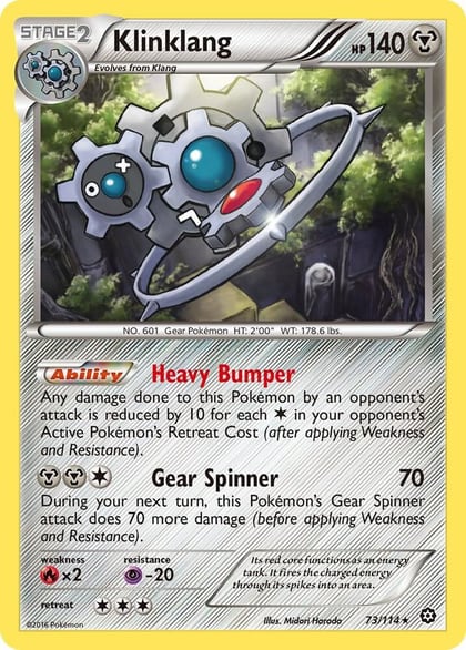 Klinklang, XY - Steam Siege 73/114