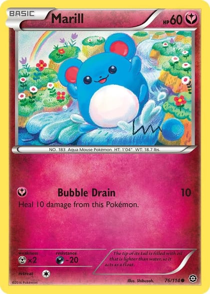 Marill, XY - Steam Siege 76/114
