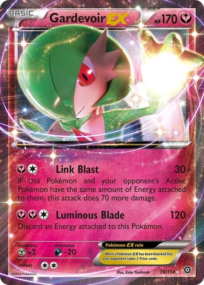 Gardevoir EX, XY - Steam Siege 78/114