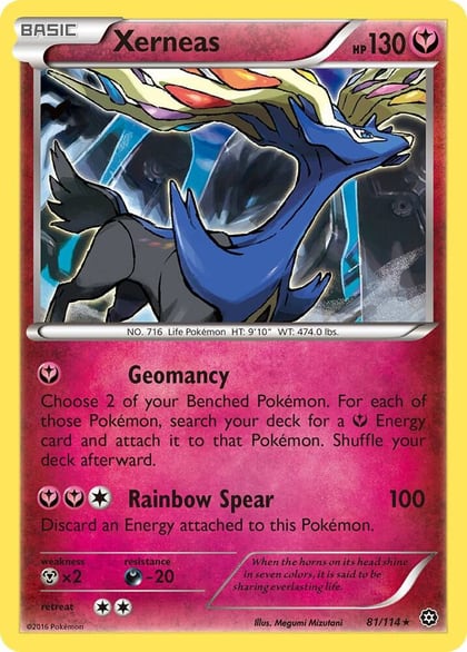 Xerneas, XY - Steam Siege 81/114