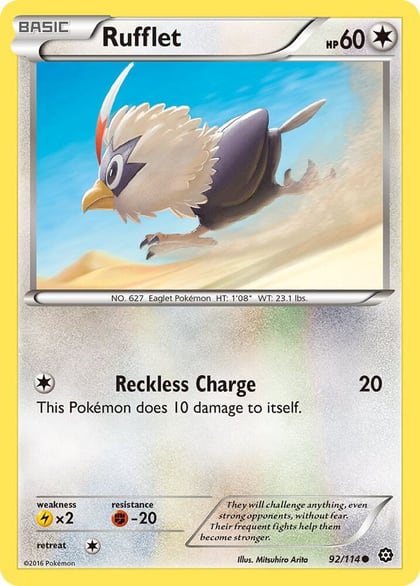 Rufflet, XY - Steam Siege 92/114
