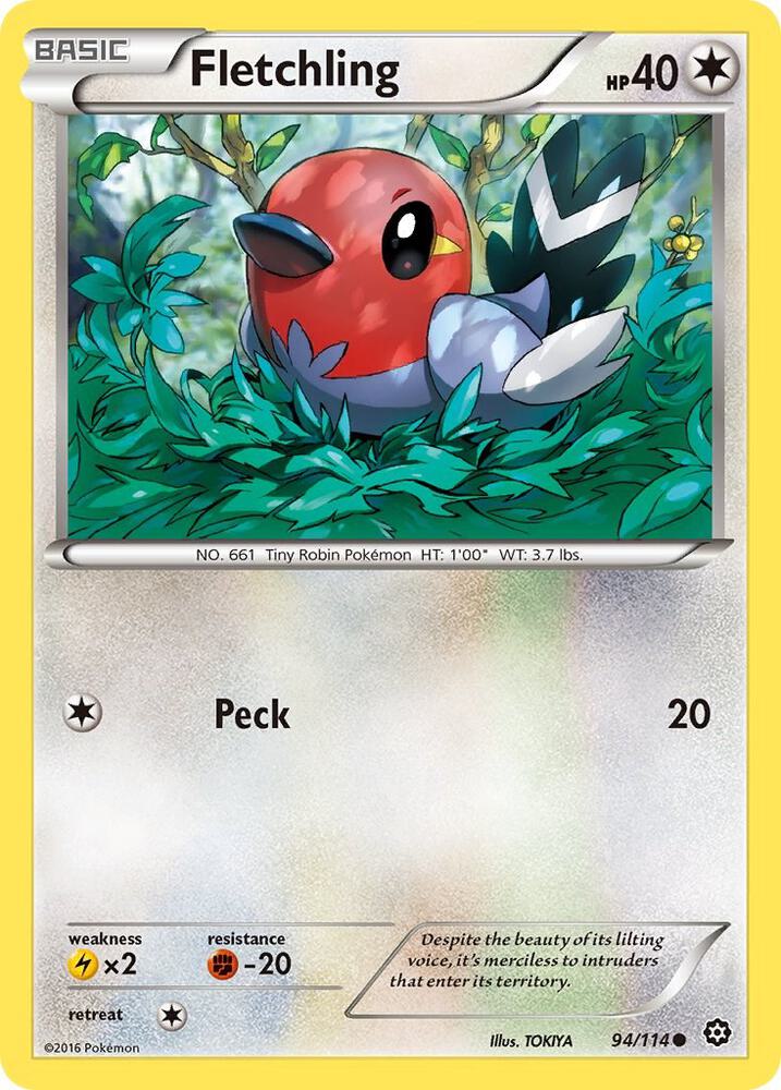 Fletchling, XY - Steam Siege 94/114