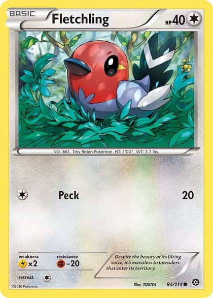 Fletchling, XY - Steam Siege 94/114