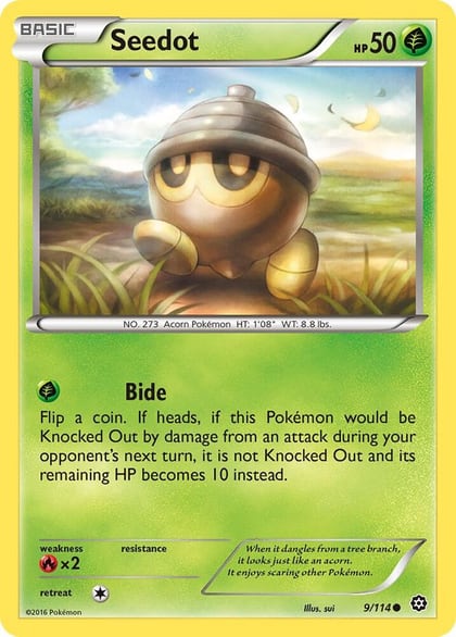 Seedot, XY - Steam Siege 9/114