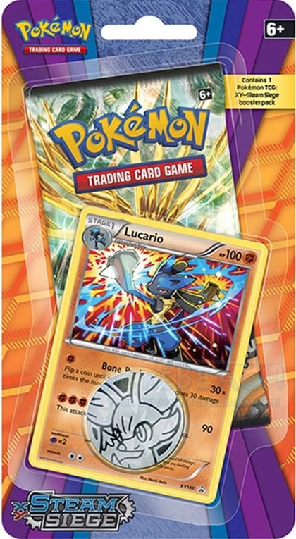Steam Siege Single Pack Blister [Lucario], XY - Steam Siege P120702