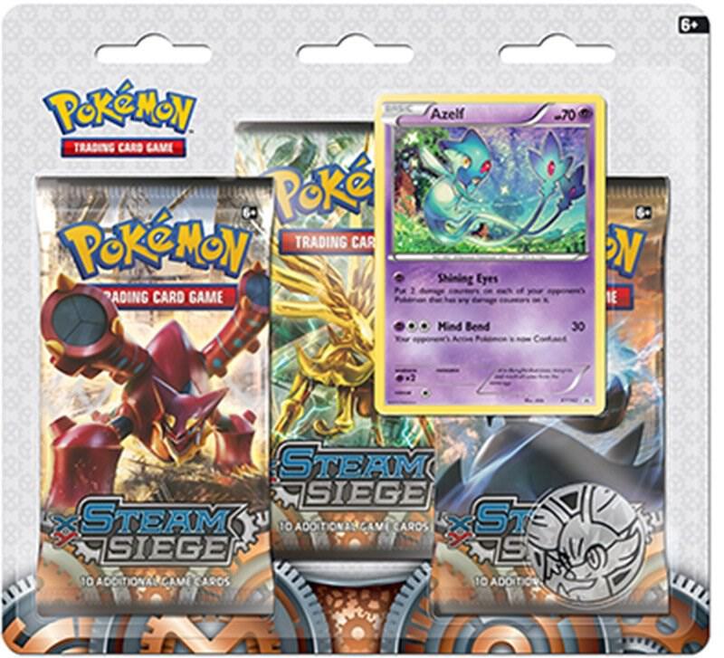 Steam Siege 3 Pack Blister [Azelf], XY - Steam Siege P120704