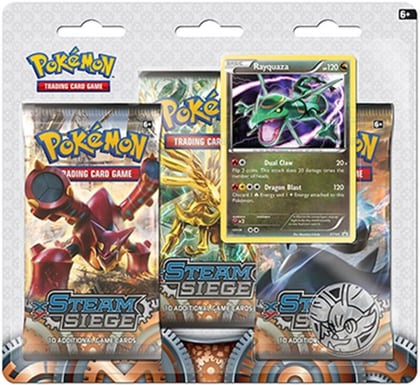 Steam Siege 3 Pack Blister [Rayquaza], XY - Steam Siege P120705