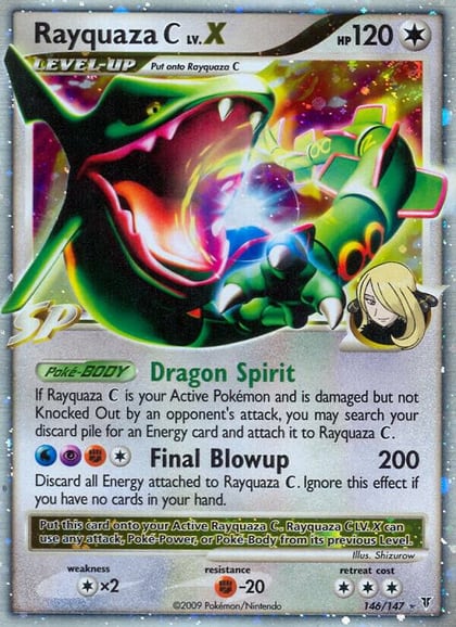 Rayquaza C Lv.X, Supreme Victors 146
