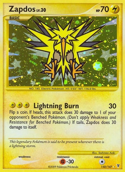 Zapdos (150), Supreme Victors 150