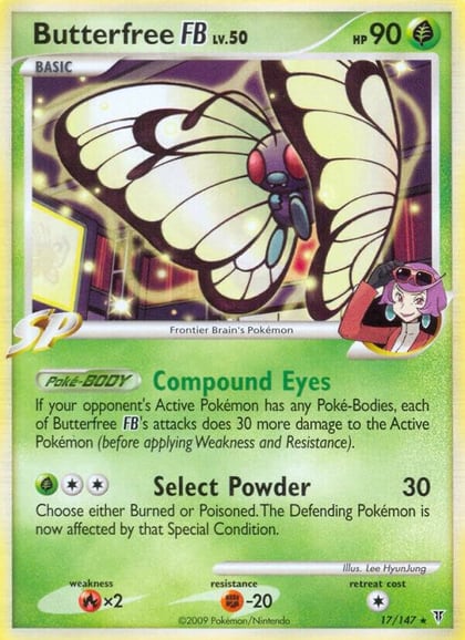 Butterfree FB, Supreme Victors 17
