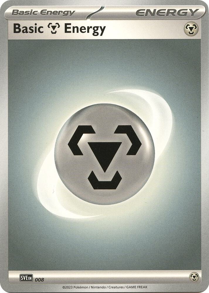 Basic Metal Energy - 008, SVE: Scarlet & Violet Energies 008