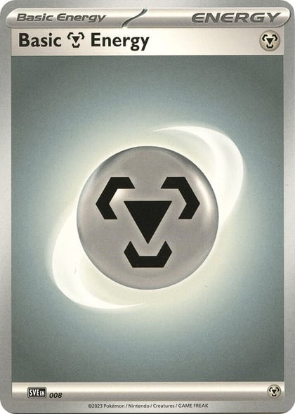 Basic Metal Energy - 008, SVE: Scarlet & Violet Energies 008