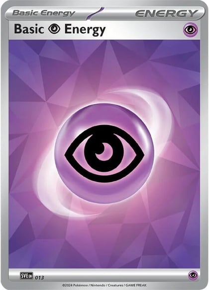 Basic Psychic Energy - 013, SVE: Scarlet & Violet Energies 013