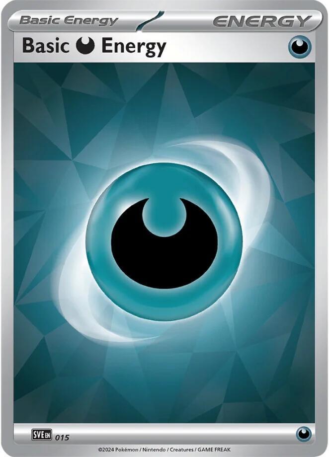Basic Darkness Energy - 015, SVE: Scarlet & Violet Energies 015