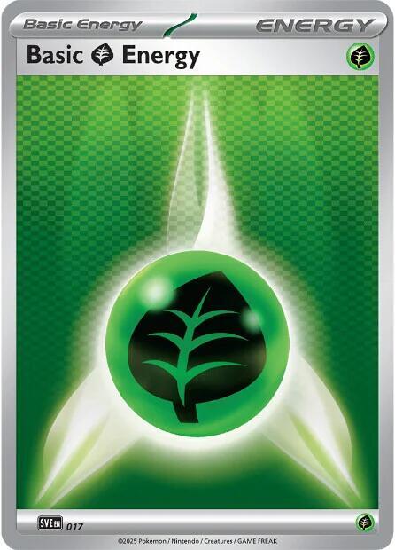 Basic Grass Energy - 017, SVE: Scarlet & Violet Energies 017