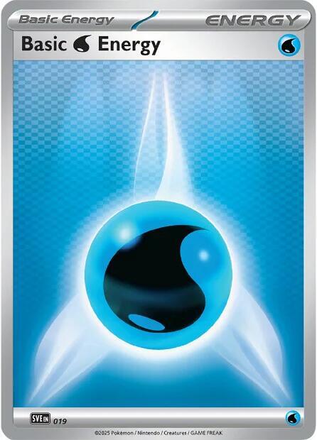 Basic Water Energy - 019, SVE: Scarlet & Violet Energies 019