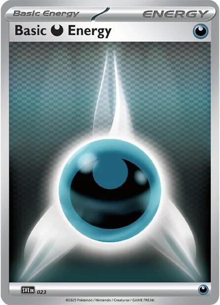 Basic Darkness Energy - 023, SVE: Scarlet & Violet Energies 023