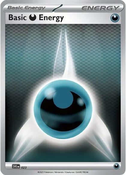 Basic Darkness Energy - 023, SVE: Scarlet & Violet Energies 023