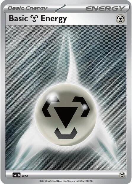 Basic Metal Energy - 024, SVE: Scarlet & Violet Energies 024