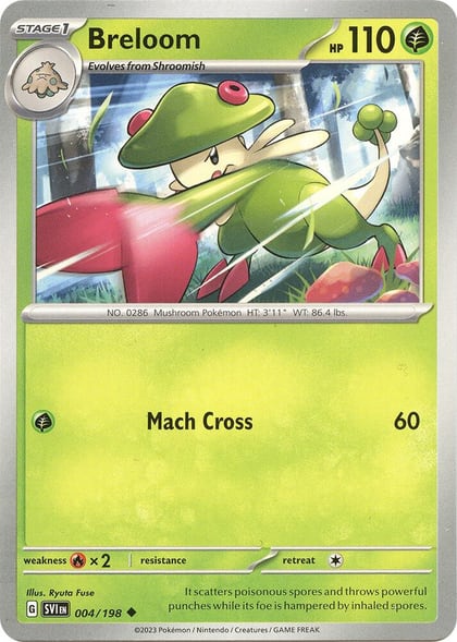 Breloom, SV01: Scarlet & Violet Base Set 004/198
