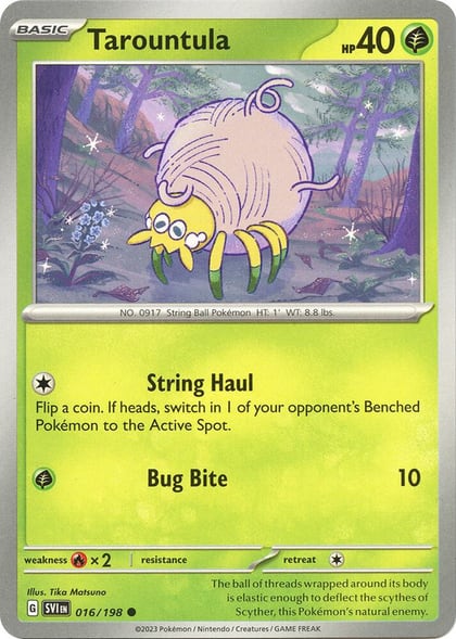 Tarountula - 016/198, SV01: Scarlet & Violet Base Set 016/198