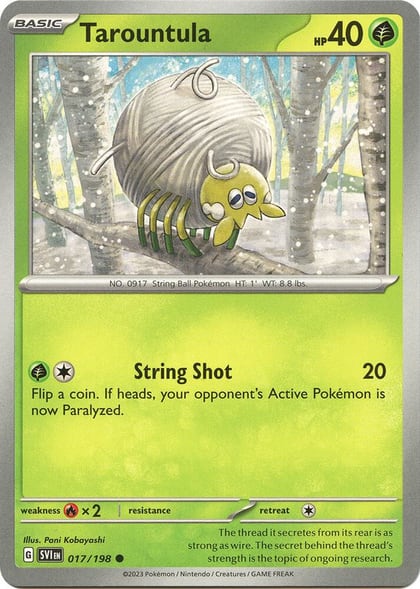Tarountula - 017/198, SV01: Scarlet & Violet Base Set 017/198