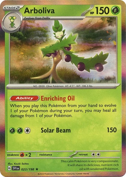 Arboliva, SV01: Scarlet & Violet Base Set 023/198