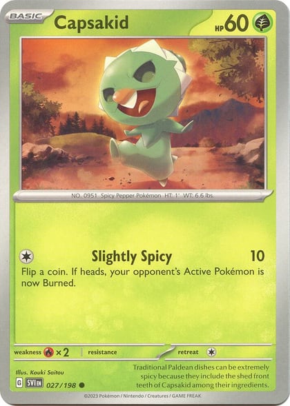 Capsakid - 027/198, SV01: Scarlet & Violet Base Set 027/198