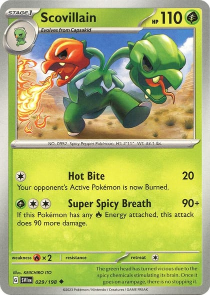 Scovillain - 029/198, SV01: Scarlet & Violet Base Set 029/198