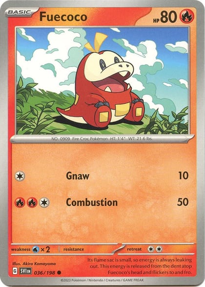 Fuecoco, SV01: Scarlet & Violet Base Set 036/198