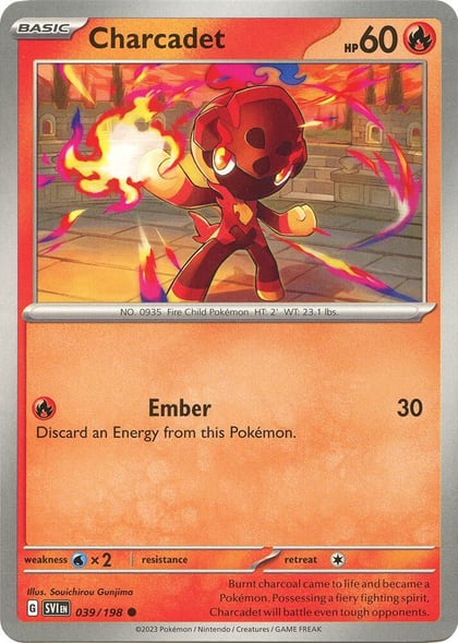 Charcadet - 039/198, SV01: Scarlet & Violet Base Set 039/198