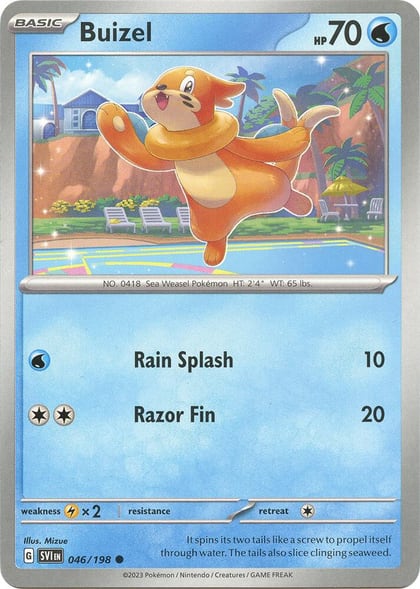 Buizel, SV01: Scarlet & Violet Base Set 046/198