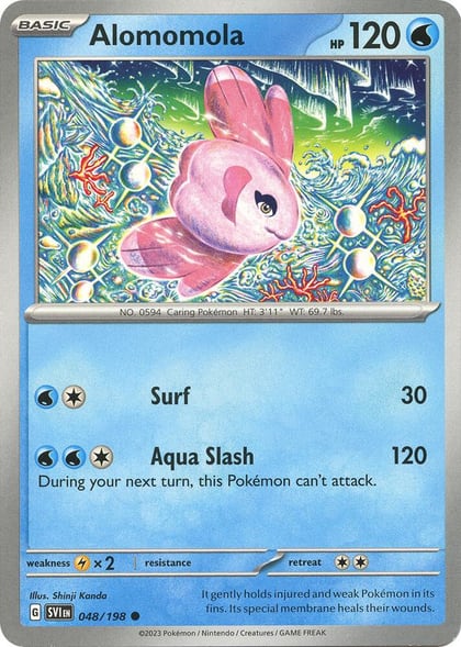 Alomomola, SV01: Scarlet & Violet Base Set 048/198