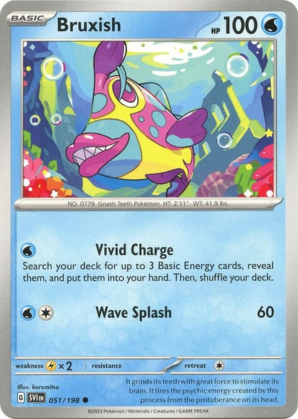 Bruxish, SV01: Scarlet & Violet Base Set 051/198