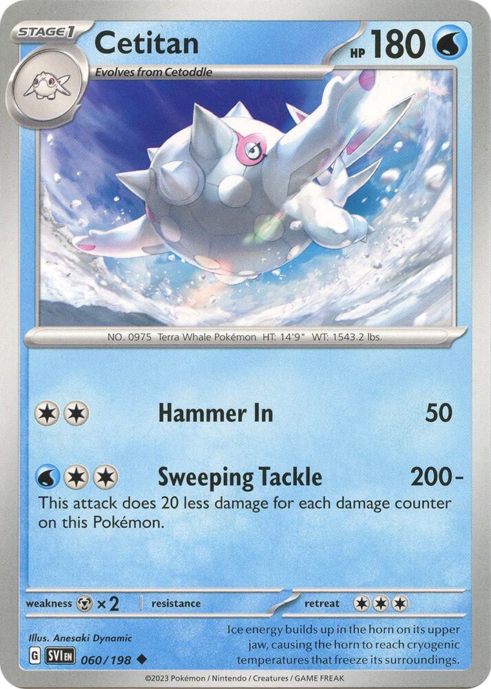 Cetitan, SV01: Scarlet & Violet Base Set 060/198