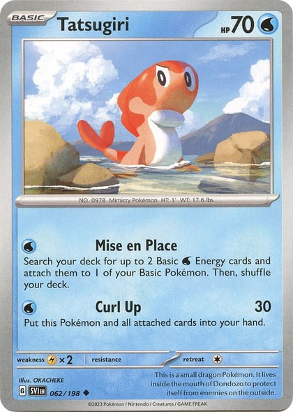 Tatsugiri, SV01: Scarlet & Violet Base Set 062/198