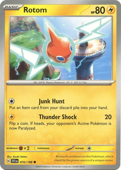 Rotom - 070/198, SV01: Scarlet & Violet Base Set 070/198