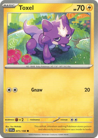 Toxel, SV01: Scarlet & Violet Base Set 071/198