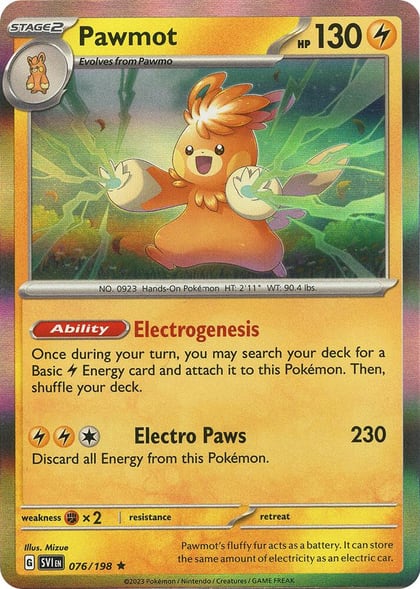Pawmot - 076/198, SV01: Scarlet & Violet Base Set 076/198