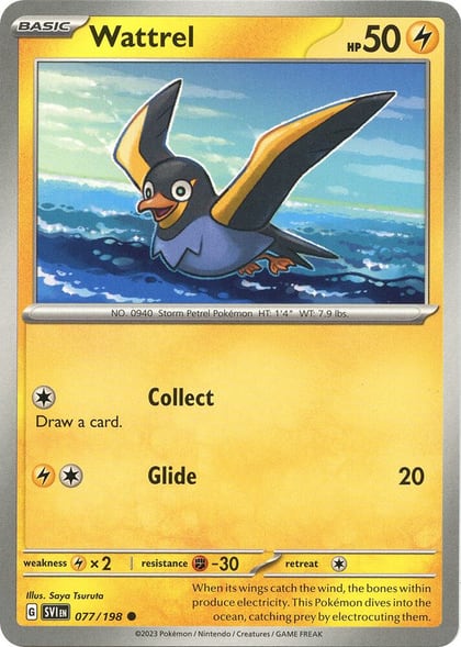 Wattrel - 077/198, SV01: Scarlet & Violet Base Set 077/198