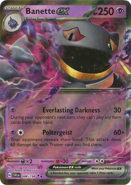 Banette ex - 088/198, SV01: Scarlet & Violet Base Set 088/198