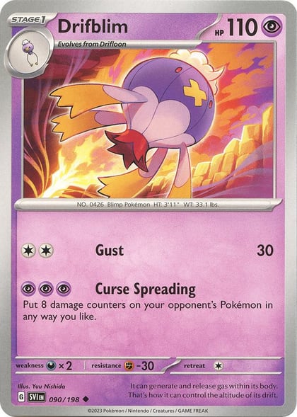 Drifblim, SV01: Scarlet & Violet Base Set 090/198