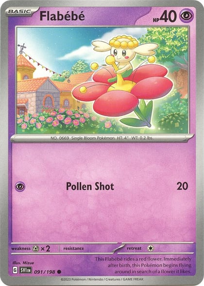 Flabebe, SV01: Scarlet & Violet Base Set 091/198