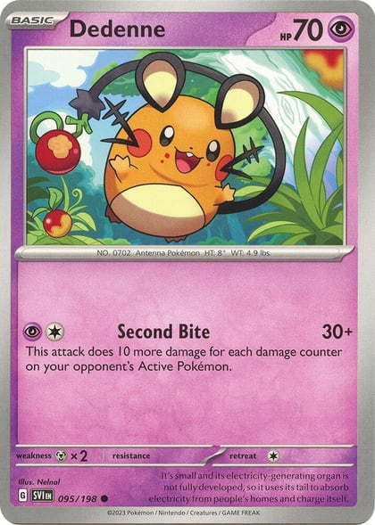 Dedenne - 095/198, SV01: Scarlet & Violet Base Set 095/198