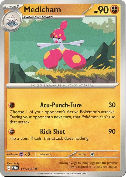 Medicham - 111/198, SV01: Scarlet & Violet Base Set 111/198