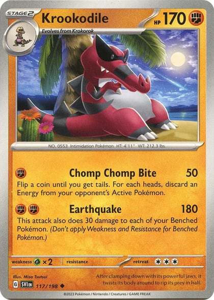 Krookodile, SV01: Scarlet & Violet Base Set 117/198