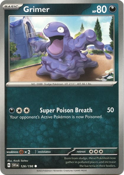 Grimer, SV01: Scarlet & Violet Base Set 126/198