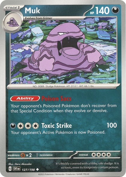Muk, SV01: Scarlet & Violet Base Set 127/198