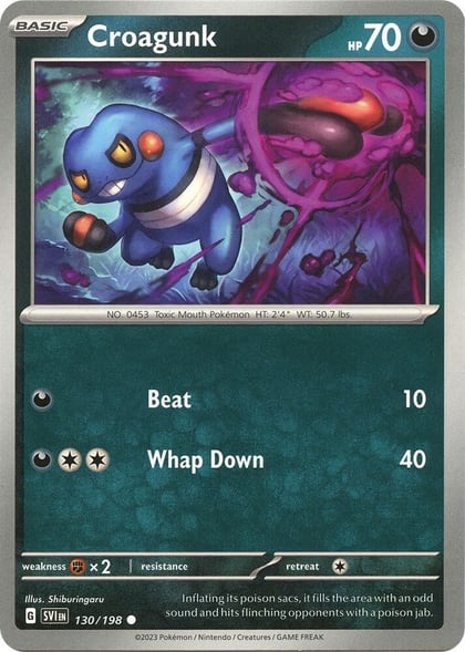 Croagunk, SV01: Scarlet & Violet Base Set 130/198