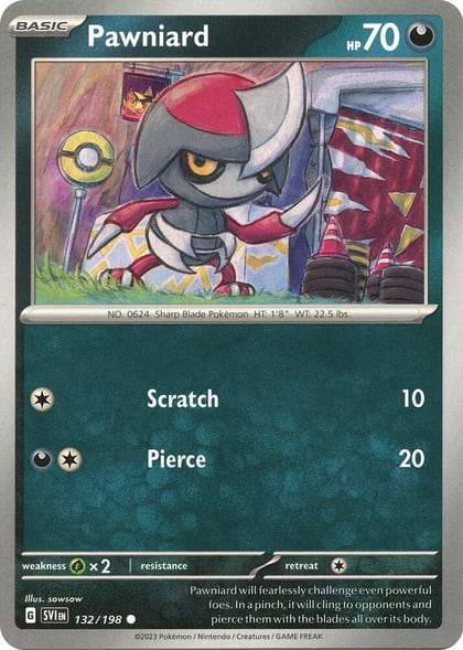 Pawniard, SV01: Scarlet & Violet Base Set 132/198